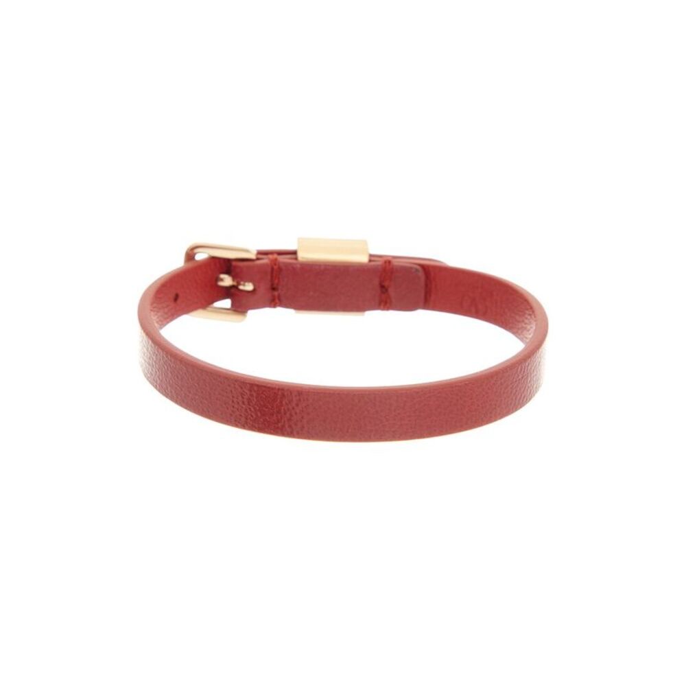 Valentino Vlogo Leather Bracelet